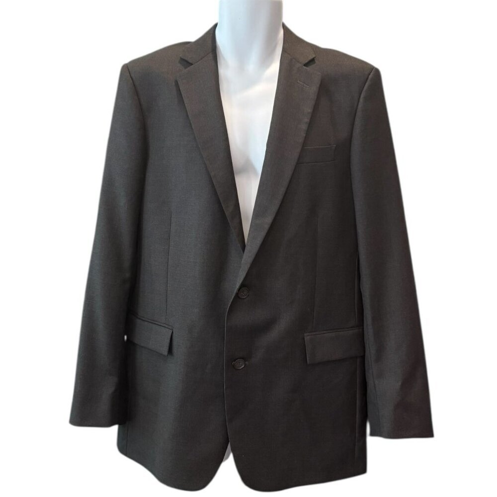 Brooks Brothers 1818 Regent Blazer‎ | Gray Wool VBC Italian Fabric | 40L